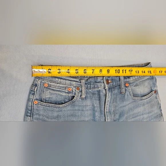 Madewell The High-Rise Slim Crop Boyjean, size 28 - Picture 11 of 13